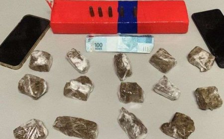 Polícia Militar apreende drogas e prende suspeito em Sete Lagoas