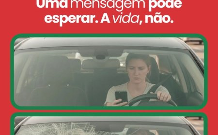 Proteção Veicular COOPERLÍDER reforça mensagem de conscientização: “Uma mensagem pode esperar. A vida, não.”