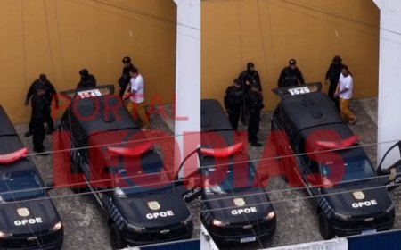 Hytalo Santos deixa audiência em viatura policial após ter pedido de liberdade negado