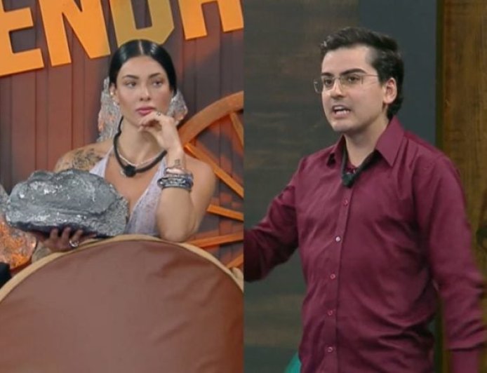 Belo, estelionato e terapeuta: Dudu Camargo explode contra Rayane em dinâmica