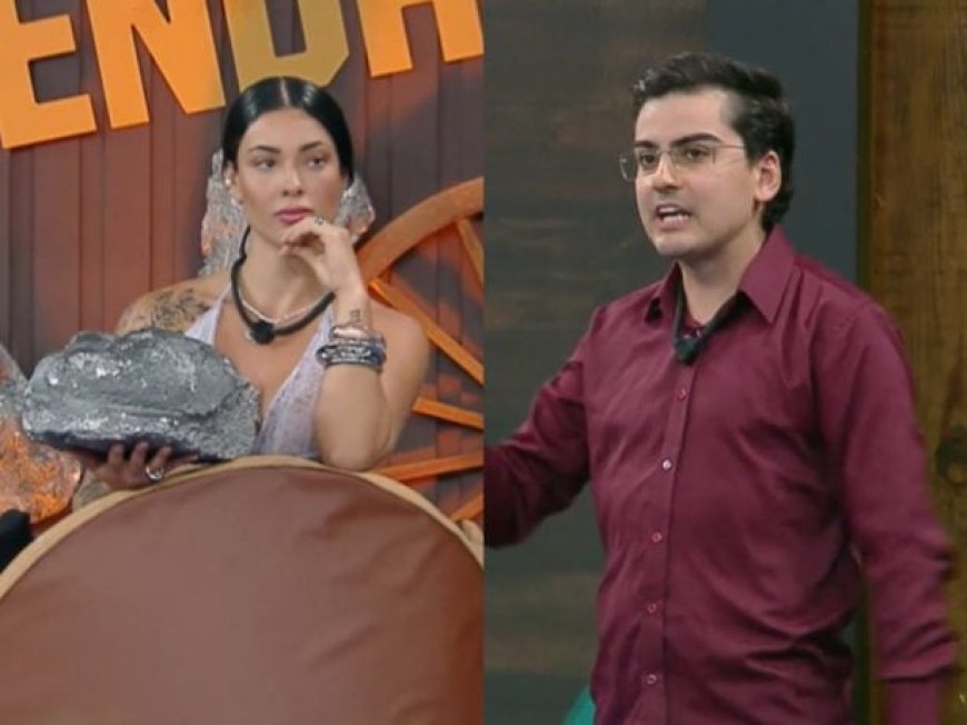 Belo, estelionato e terapeuta: Dudu Camargo explode contra Rayane em dinâmica