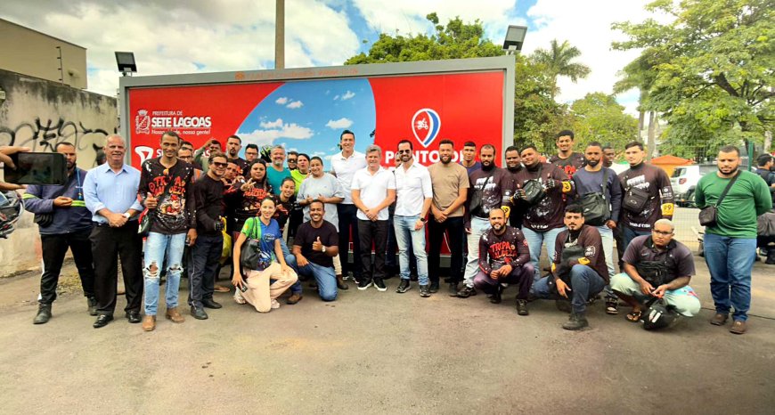 Prefeitura inaugura Ponto de Apoio dos Motoboys e Motogirls e reforça valorização da categoria