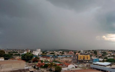 Sete Lagoas entra em alerta para temporais com risco de granizo e ventos de até 100 km/h