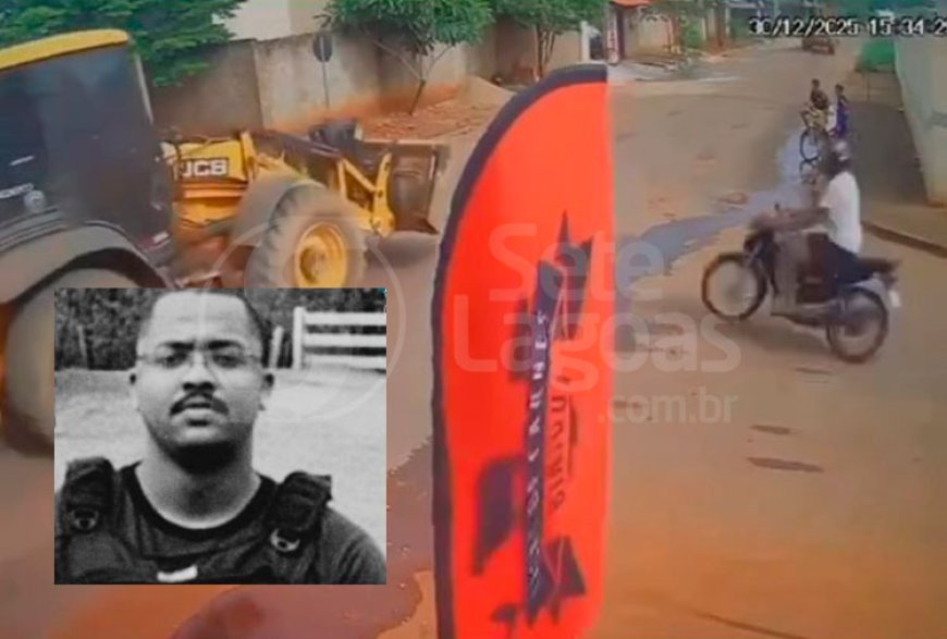 Morre em Sete Lagoas motociclista que bateu em retroescavadeira