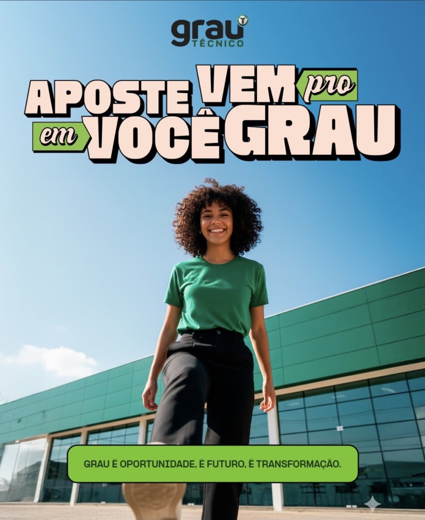 Brasil é gigante e o futuro se constrói com educação técnica de qualidade