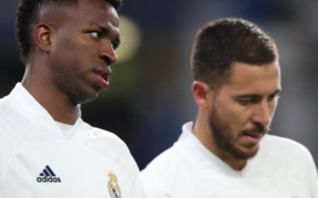 Eden Hazard diz que Vinícius Júnior pode parar cedo