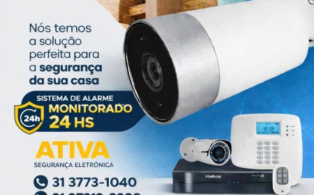 Segurança 24h: Ativa oferece sistema de alarme monitorado para proteger sua casa