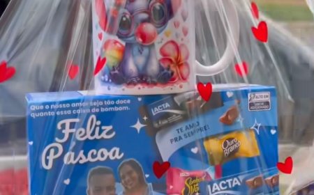 Rosa de Saron lança caixas de Páscoa personalizadas com caneca