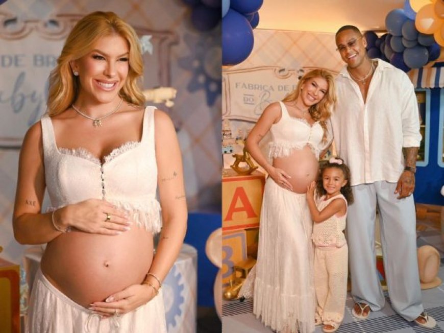 Lore Improta e Léo Santana revelam o nome do segundo filho
