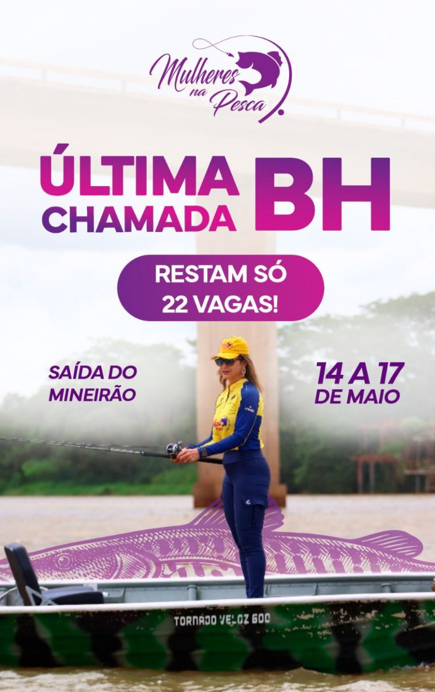 Expedição une mulheres no Rio São Francisco em movimento de ocupação feminina na pesca esportiva