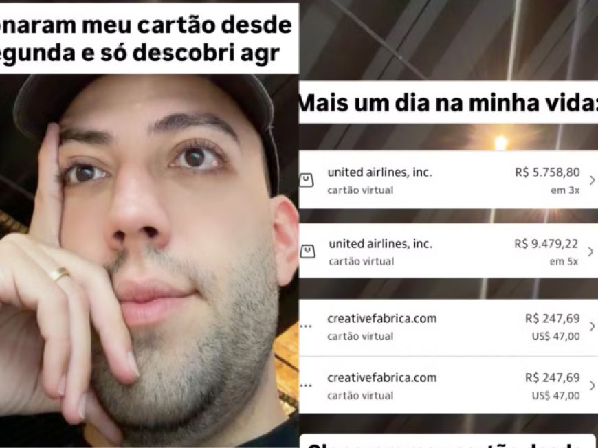 Lucas Rangel é vítima de golpe e sofre prejuízo de R$ 15 mil