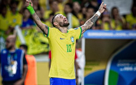 A CBF toma a decisão final sobre a participação de Neymar na Copa do Mundo.