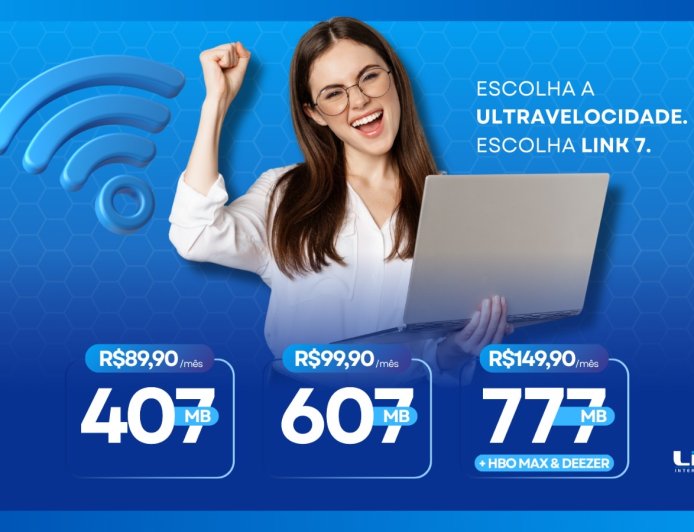 Link 7 Internet leva conectividade de alta performance para milhares de clientes em Minas Gerais