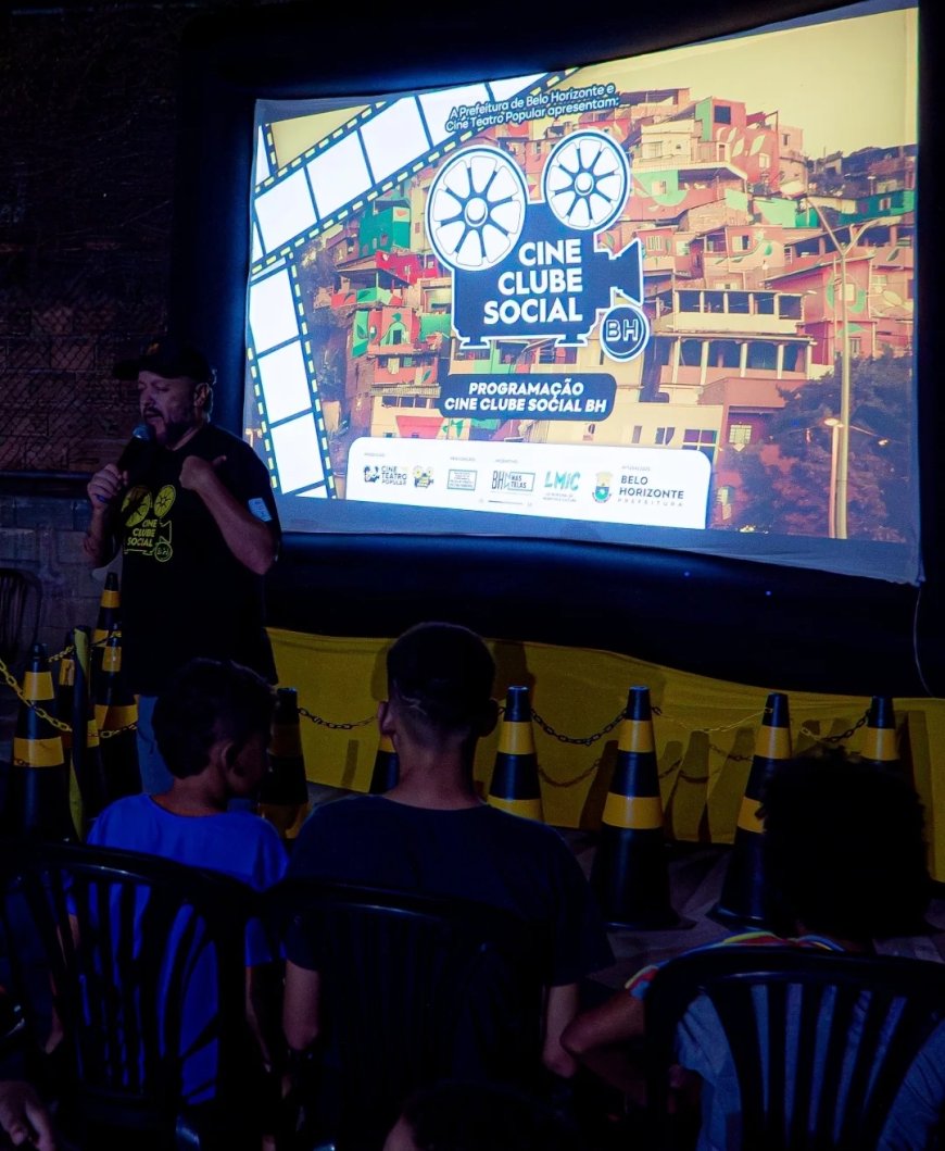 Cine Clube Social percorre espaços públicos de Venda Nova com filmes e debates sociais