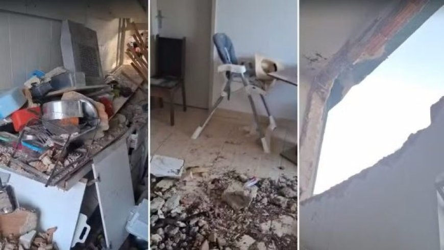Moradora detalha destruição em apartamento atingido por avião em BH