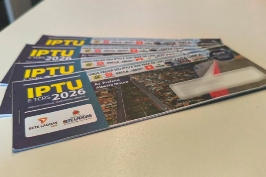 Contribuintes têm até 15 de maio para pagar IPTU 2026 com desconto