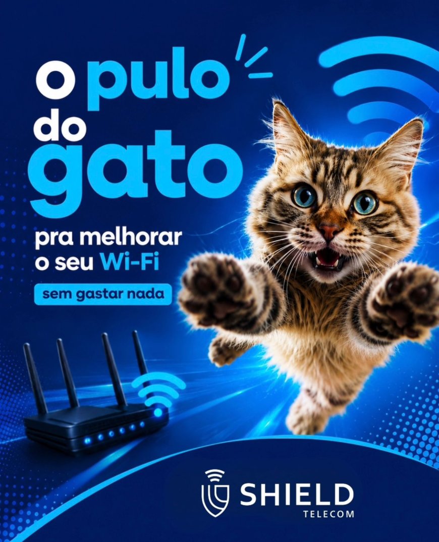 Shield Telecom dá dica simples para melhorar o sinal do Wi-Fi dentro de casa