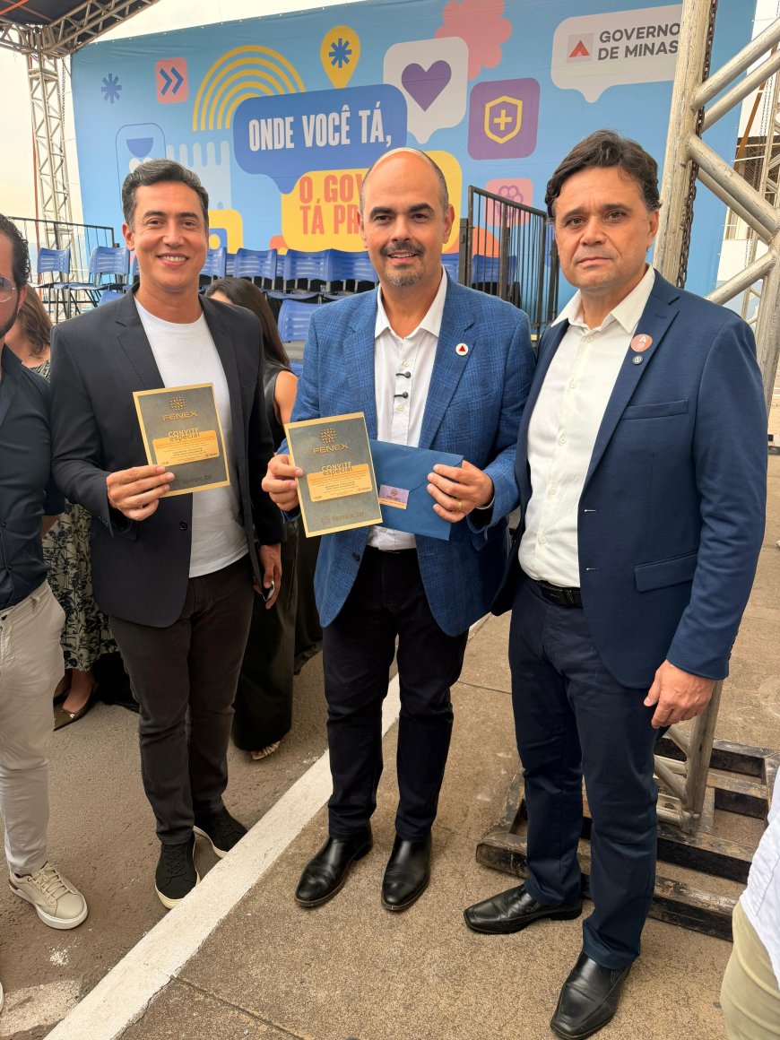 Sete Lagoas fortalece diálogo com o Governo de Minas durante entrega de convite da FENEX