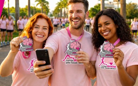 A corrida AVHOM pela saúde mental chega a Sete Lagoas