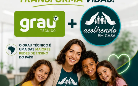 Grau Técnico e Acolhendo em Casa firmam parceria para transformar vidas em Sete Lagoas