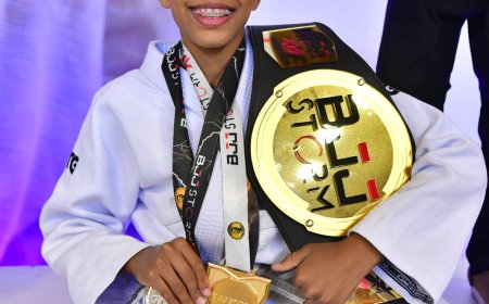 Jovem de Sete Lagoas supera alta miopia e se destaca como promessa do Jiu-Jitsu mineiro