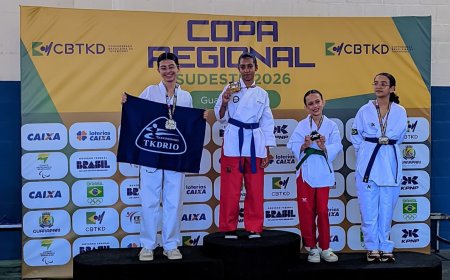 Sete lagoana, Ester Luisa, conquista ouro na Copa Sudeste de Taekwondo e se torna bicampeã da competição