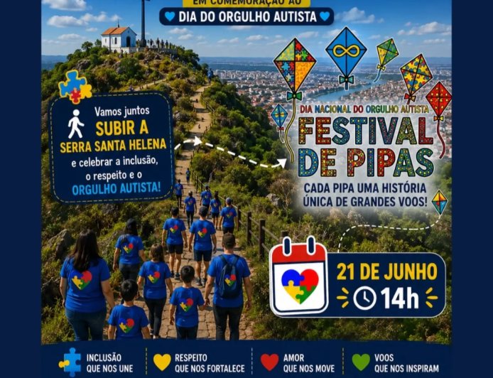 Caminhada do Autismo com Amor chega à 4ª edição e promove inclusão em Sete Lagoas neste domingo