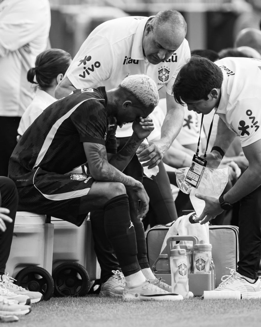 Wesley é cortado da Seleção por lesão em amistoso contra Egito;