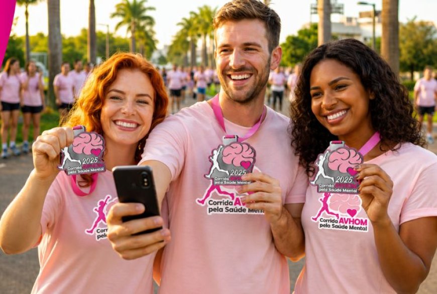 A corrida AVHOM pela saúde mental chega a Sete Lagoas