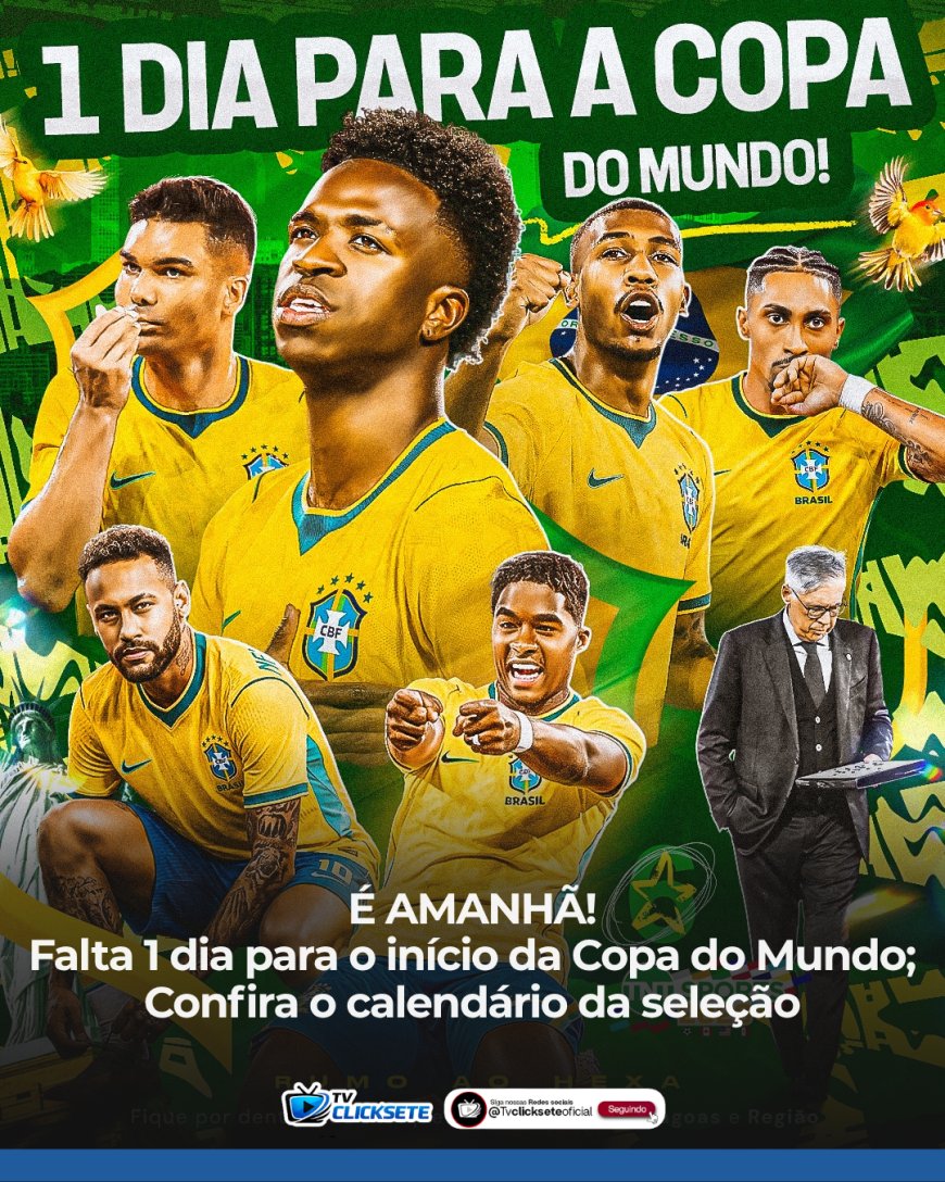 Copa do Mundo 2026: confira os jogos do Brasil e tudo sobre a caminhada rumo ao hexa