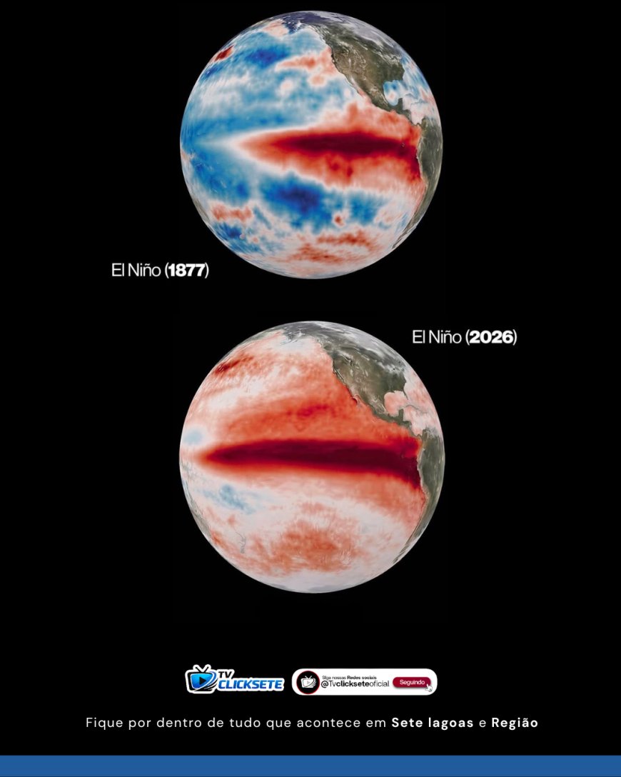 El Niño é confirmado e pode se tornar um dos mais intensos das últimas décadas