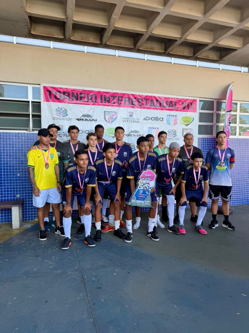 INDUSTRIAL DE SETE LAGOAS É VICE-CAMPEÃO DO TORNEIO INTERESTADUAL ETAPA VIX EM VITÓRIA (ES)