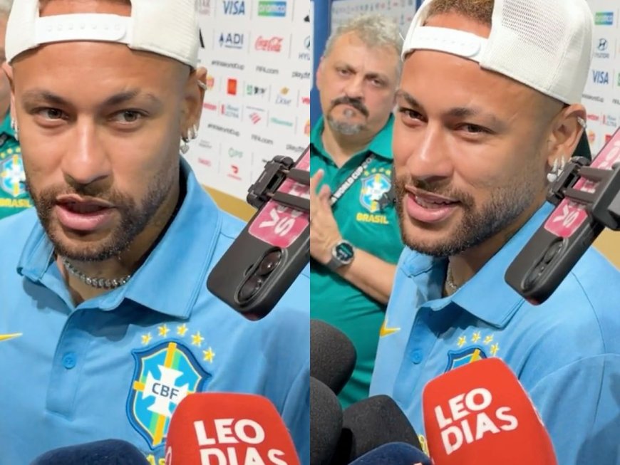 Emocionado na estreia da Copa, Neymar celebra retorno e afirma: “Tô preparado”