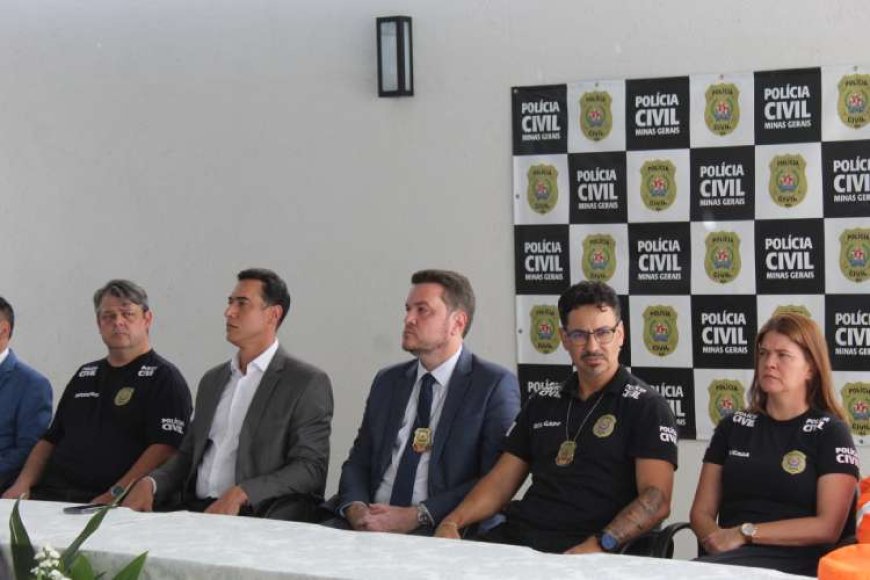 Polícia Civil inaugura nova sede do 19º Departamento em Sete Lagoas